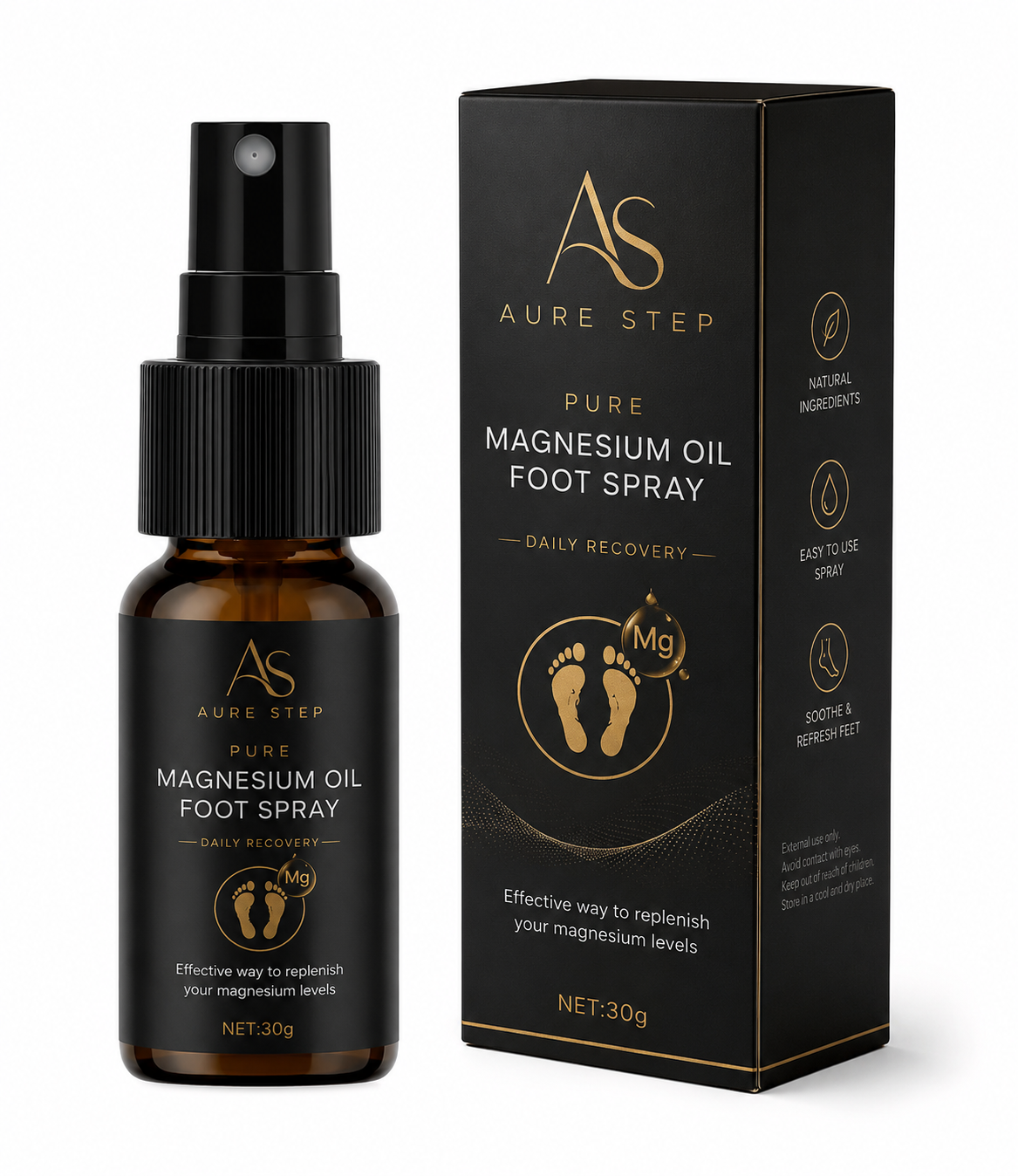 Aure Step Foot Spray