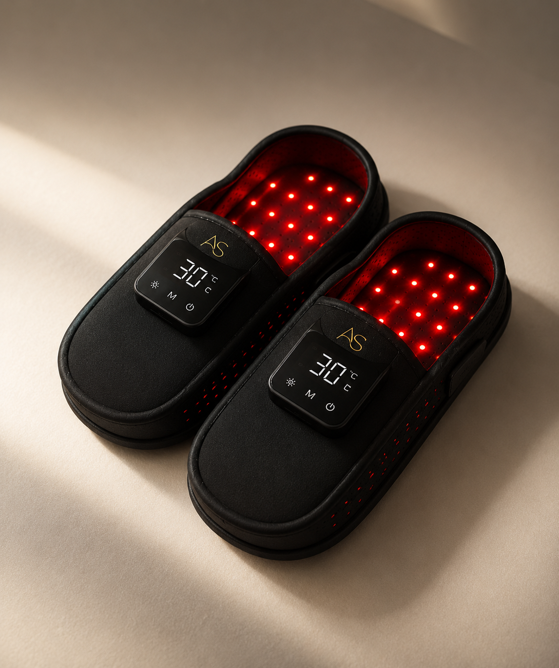 Aure Step™ Red Light Slippers